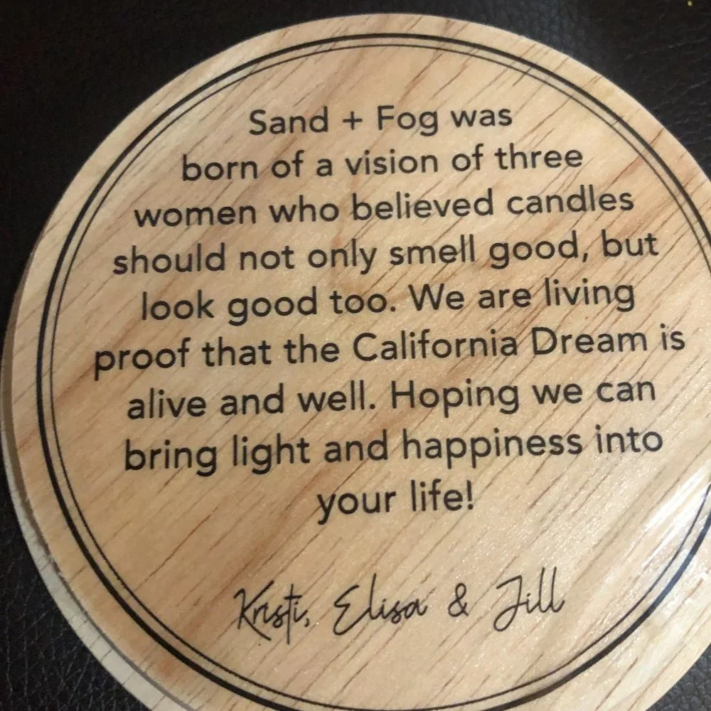 Stress Relief French Lavender 2-Wick Candle by Sand + Fog Natural Home